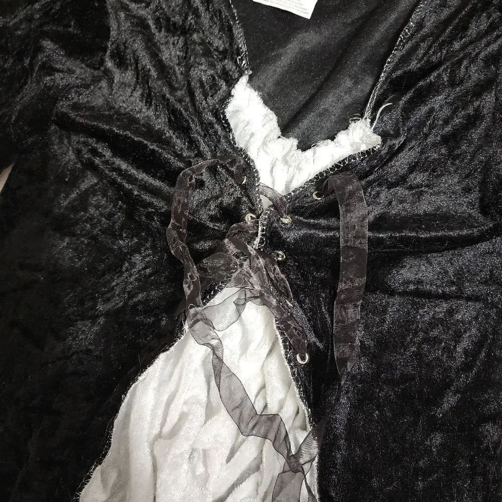 Halloween Miss Vamp Dress for Girl's 10-12